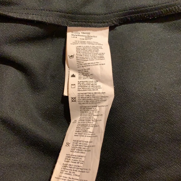 J. RIBKOFF SZ 8 BL PANTS ELASTIC AT WAIST & SHINY RIBBONS ON BOTH SIDES - Picture 5 of 7